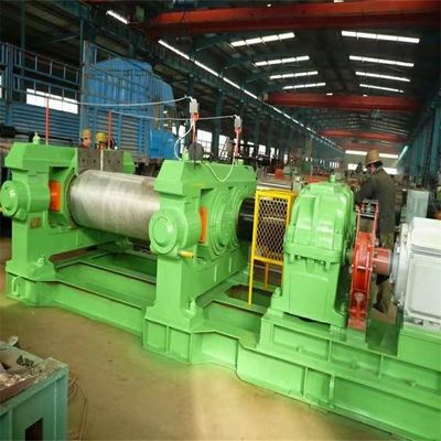 XK360 Open Type Two Roll Mill Rubber Process Machine Three Phase