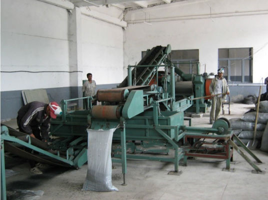 415V 50HZ Rubber Tire Shredder LP800 Waste Tire Recycling Line