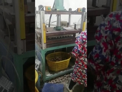 セリウムおよびISOのすべてのライン/コラムのタイプ平らな加硫装置のための機械を作るテニス・ボール